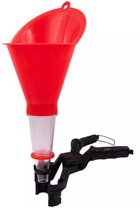 UNIVERSAL OIL FUNNEL KIT WITH CLAMP